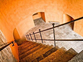 Gatehouse stairs