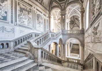 Catania Monastery stairwell